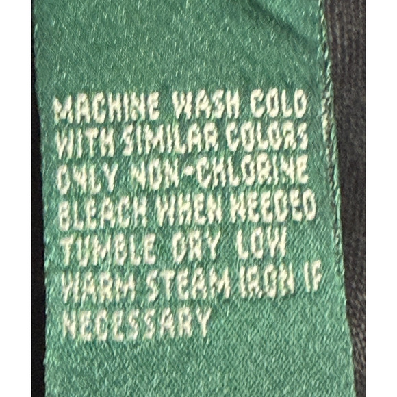 Lauren Ralph‎ Lauren Top Womens Medium Black Floral Linen Embroidered 3/4 Sleeve - Picture 8 of 9